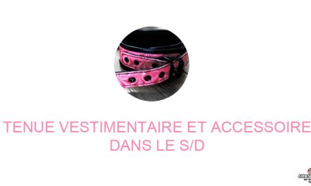 Soumission et domination : Tenue vestimentaire et accessoires