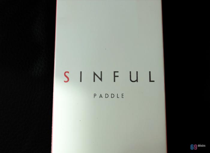 Test du Paddle Sinful de NS Novelties