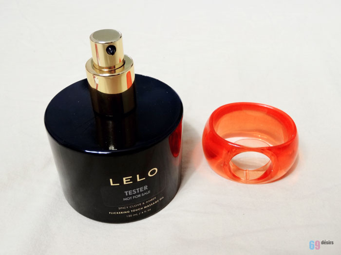 L'huile de massage Lelo