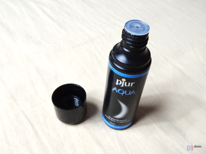 Lubrifiant Pjur Aqua : Système de versement