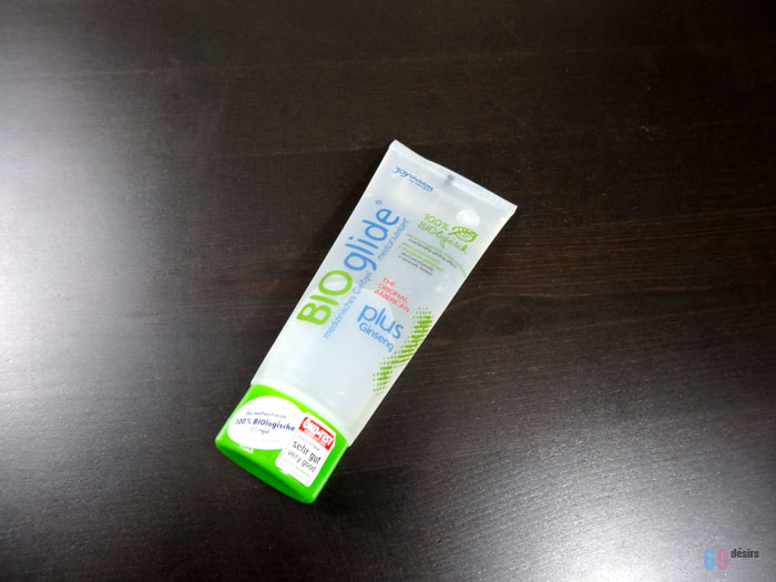 Test du lubrifiant American BioGlide Ginseng