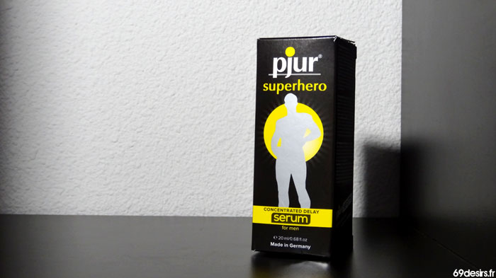 sérum Pjur Superhero concentrated delay