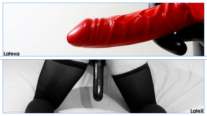 Comparatif gode-ceinture en latex 