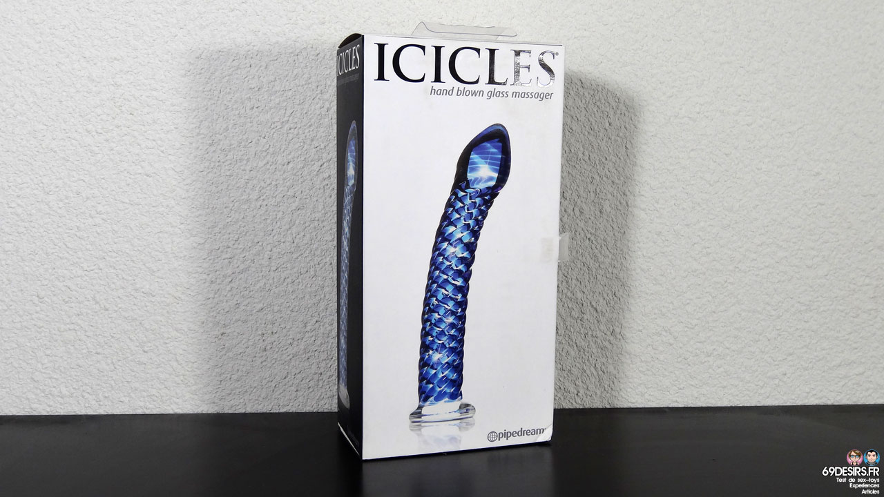 Test du gode en verre Icicles 29