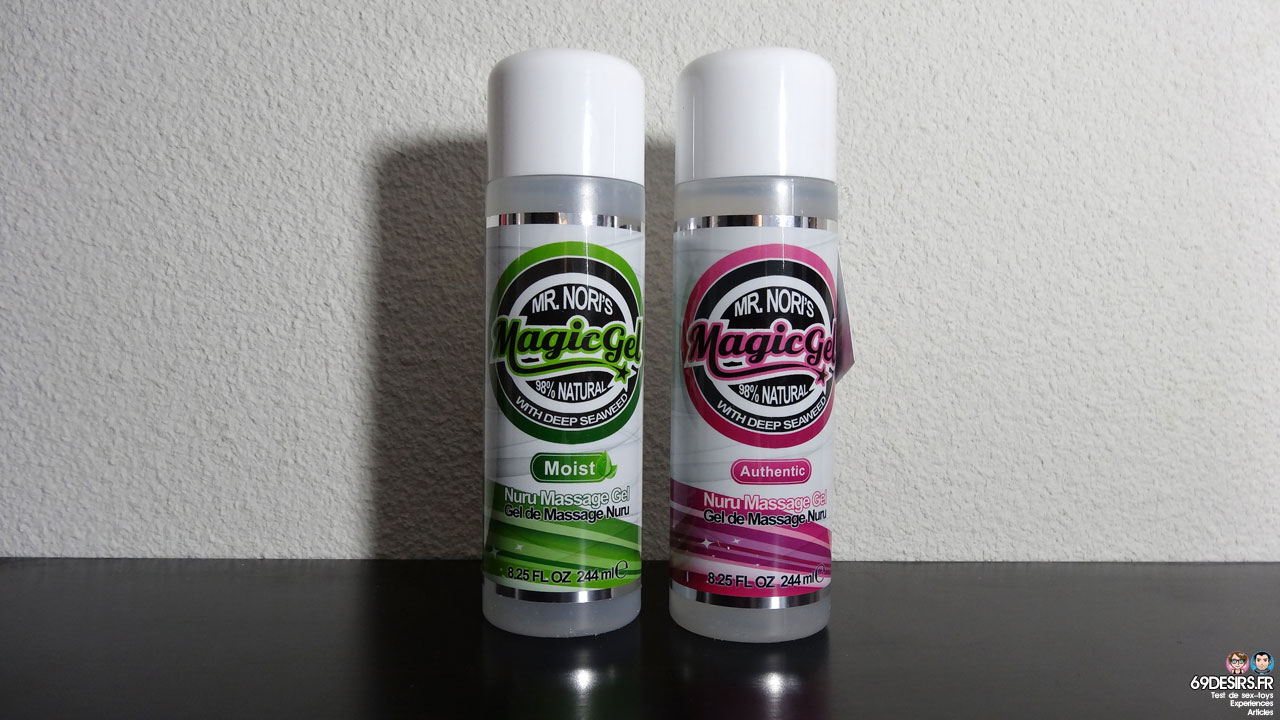 Test du gel de Massage MagicGel Nuru Moist