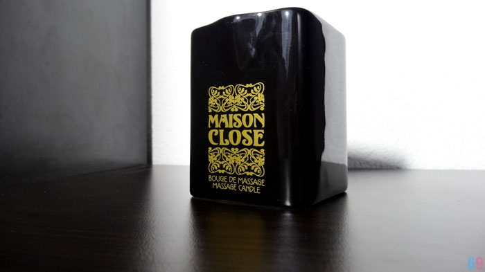 bougie de massage Maison Close Ambre