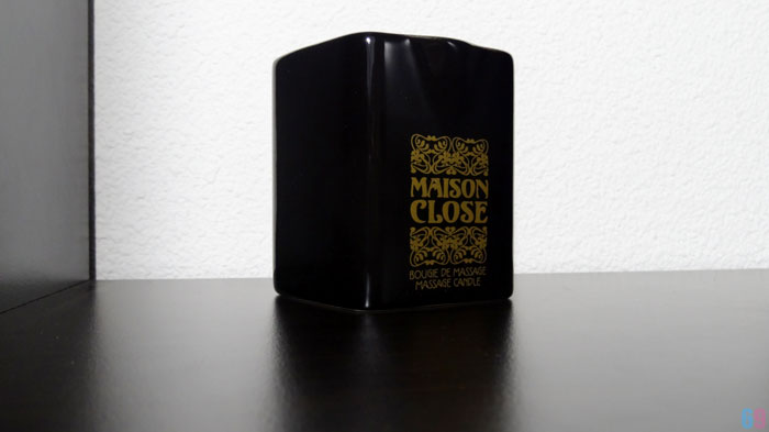 bougie de massage Maison Close Ambre