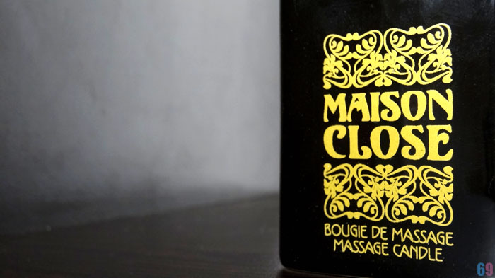 bougie de massage Maison Close Ambre