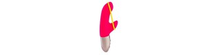 Vibromasseur Fun Factory G2 Multivitesse Rouge - Silicone - Usage Anal/vaginal - Neuf