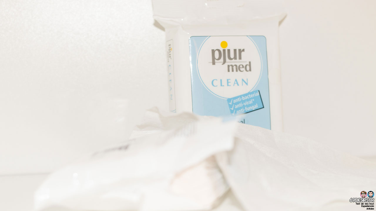 Test des lingettes Pjur Med Clean