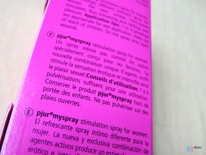 Pjur MySpray