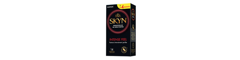 Préservatifs Manix Skyn Intense Feel