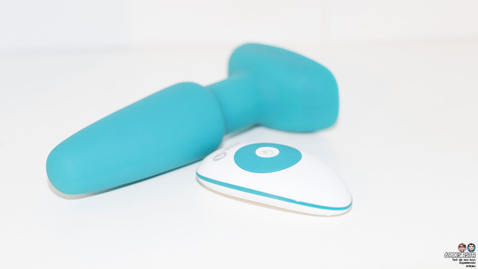 Test Plug anal Rimming de B-Vibe