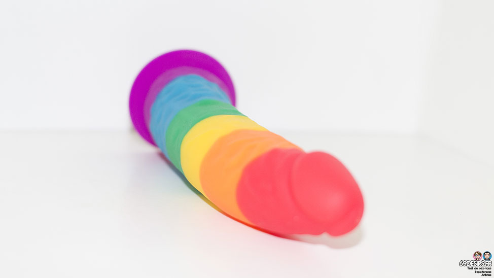 Test Pride Dildo Long Dong : gode à la Gay Pride