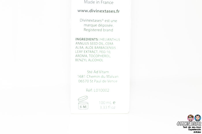 lubrifiant framboise