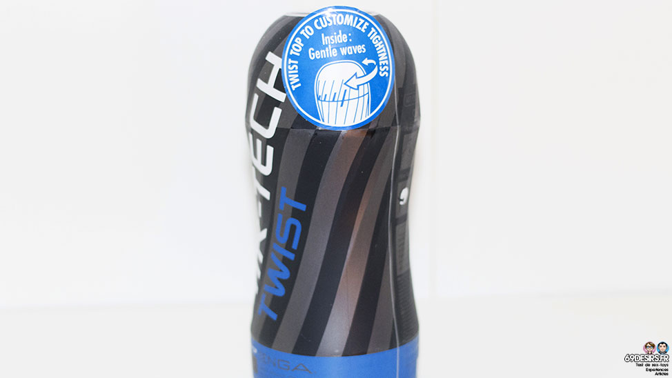 Test Tenga Twist Ripple : Masturbateur réglable