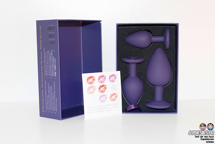 coffret plugs silicone 5