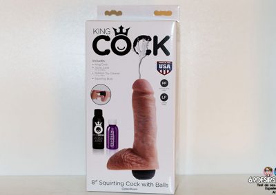 gode éjaculateur king cock 2