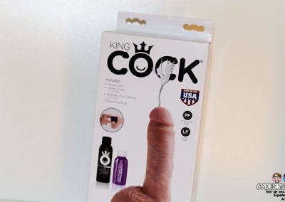 gode éjaculateur king cock 3