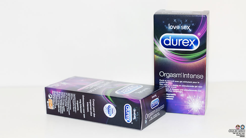 Test Durex Orgasm Intense : Préservatifs et gel orgasmique