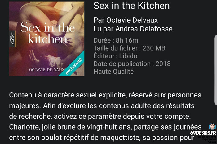 sex in the kichen audible - 3