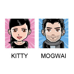 Contacter Kitty et Mogwai