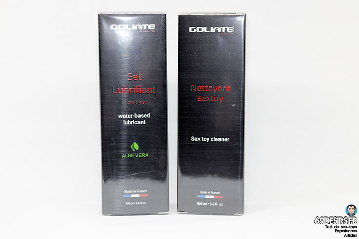 lubrifiant goliate nettoyant sextoy - 1
