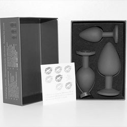 meilleur plug anal - coffret silicone riannes