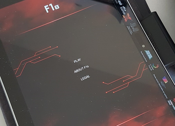 lelo F1s demo app tablette - 1
