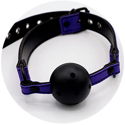 accessoires bdsm - bâillon-boule pop