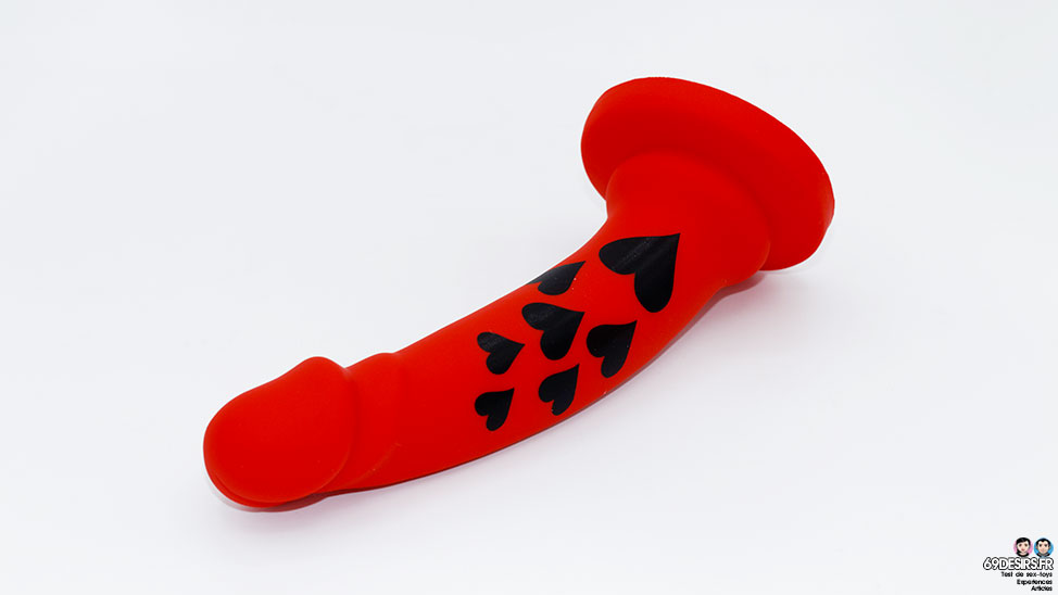 Test du gode silicone Heartthrob