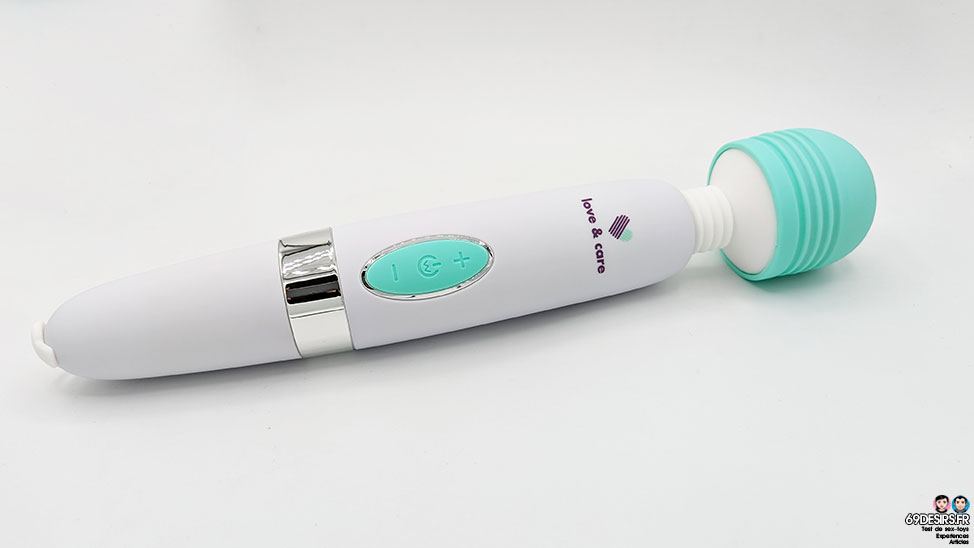 Stimulateur clitoridien Byblis – Test de la wand fontaine de Love & Care
